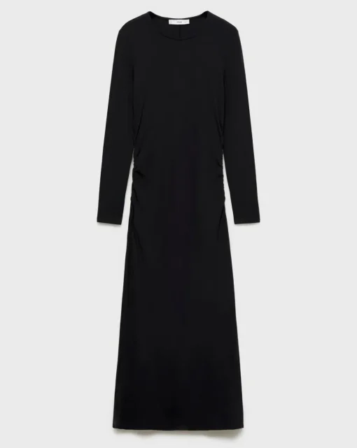 Mango Cotton Midi Dress