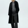 Mango Double Breasted Wool Coat