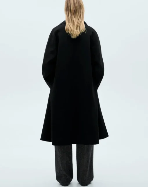 Mango Double Breasted Wool Coat