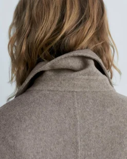 Mango Double Breasted Wool Coat