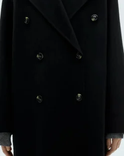 Mango Double Breasted Wool Coat