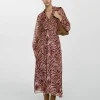 Mango Lin Printed Dress