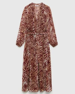 Mango Lin Printed Dress