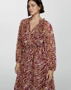 Mango Lin Printed Dress