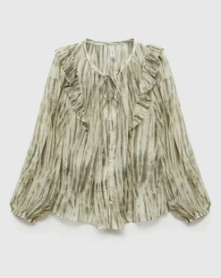 Mango Siena Printed Blouse