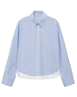 Mango Striped Double Shirt
