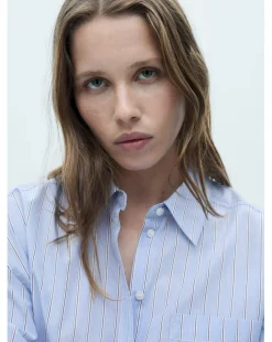 Mango Striped Double Shirt
