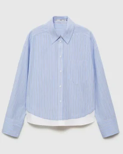 Mango Striped Double Shirt