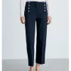 Mango Trouser Botones