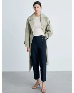 Mango Trouser Botones