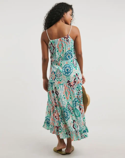 Maxi Tiered Beach Dress