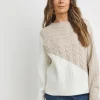 Mix Cable Rib Jumper