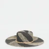 Mono Swirl Sun Hat
