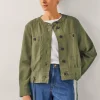 Monsoon Cally Cropped Bomber Jacket