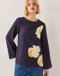 Monsoon Fearne Long Sleeve Floral Top