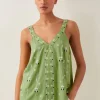 Monsoon Fia Embroidered Cami Top