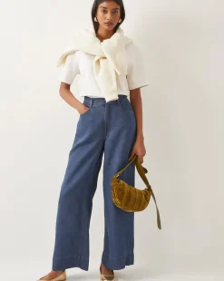 Monsoon Heidi Slouchy Wide Leg Jeans