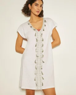 Monsoon Jodie Tassel Mini Dress
