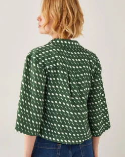 Monsoon Maren Geometric Print Shirt