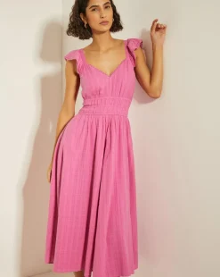 Monsoon Marlee Ruffle Midi Sun Dress