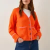 Monsoon Oona Oversized V-Neck Cardigan