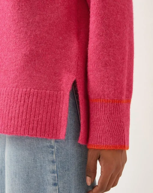 Monsoon Oti Oversized Mock Neck Jumper