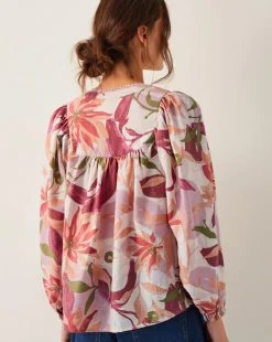 Monsoon Piper Floral Print Blouse