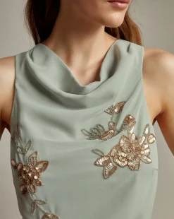 Monsoon Sarah Embellished Maxi Dress