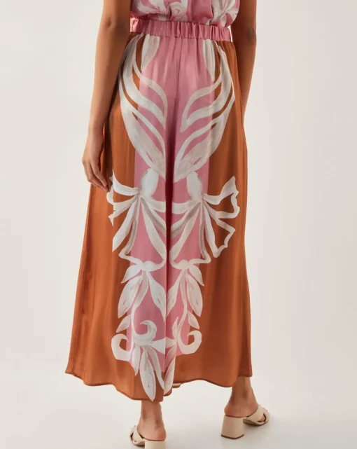 Monsoon Tabitha Floral Print Trousers