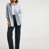Navy Cotton Rich Parachute Utility Trousers