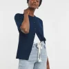 Navy Short Sleeve Cardigan