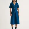Nobody's Child Denim Alexa Midi Dress