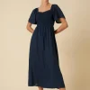 Nobody's Child Mia Midi Dress Plain