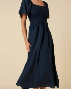 Nobody's Child Mia Midi Dress Plain