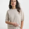 Oatmeal Waffle Boxy T-Shirt