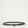 Oval Buckle Jean Belt