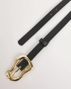 Oval Buckle Jean Belt