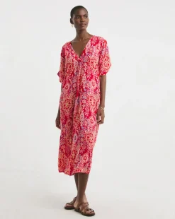 Overhead Midi Kaftan Dress