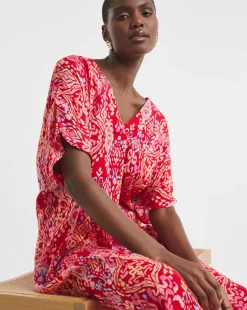 Overhead Midi Kaftan Dress