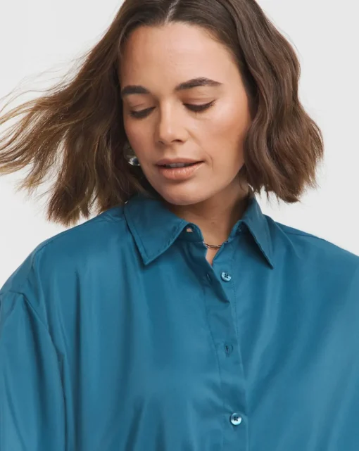 Oversized Modal Shirt
