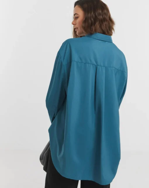 Oversized Modal Shirt