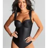 Panache Monica Obsidian Balcony Wired Swimsuit