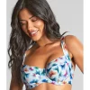 Panache Olivia Full Cup Wired Bikini Top Flutter Print