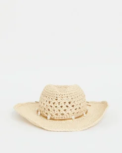 Pearl Detail Western Cowboy Hat