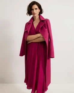 Phase Eight Abbie Textured Plain Dress