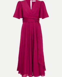 Phase Eight Abbie Textured Plain Dress