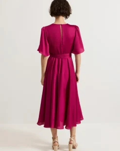 Phase Eight Abbie Textured Plain Dress