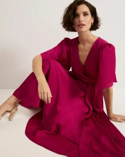 Phase Eight Abbie Textured Plain Dress