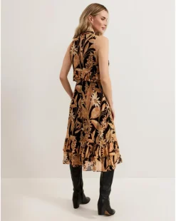 Phase Eight Alma Printed Double Layer Dress