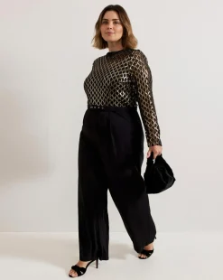Phase Eight Amelia Sequin Bodice Jumpsuit
